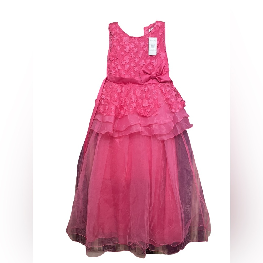 Ai Meng Baby - Pink Butterfly Child Dress